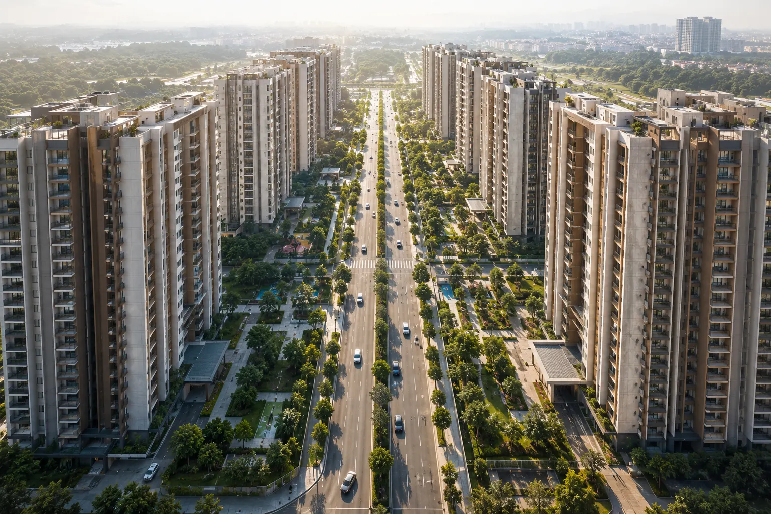 Bangalore skyline